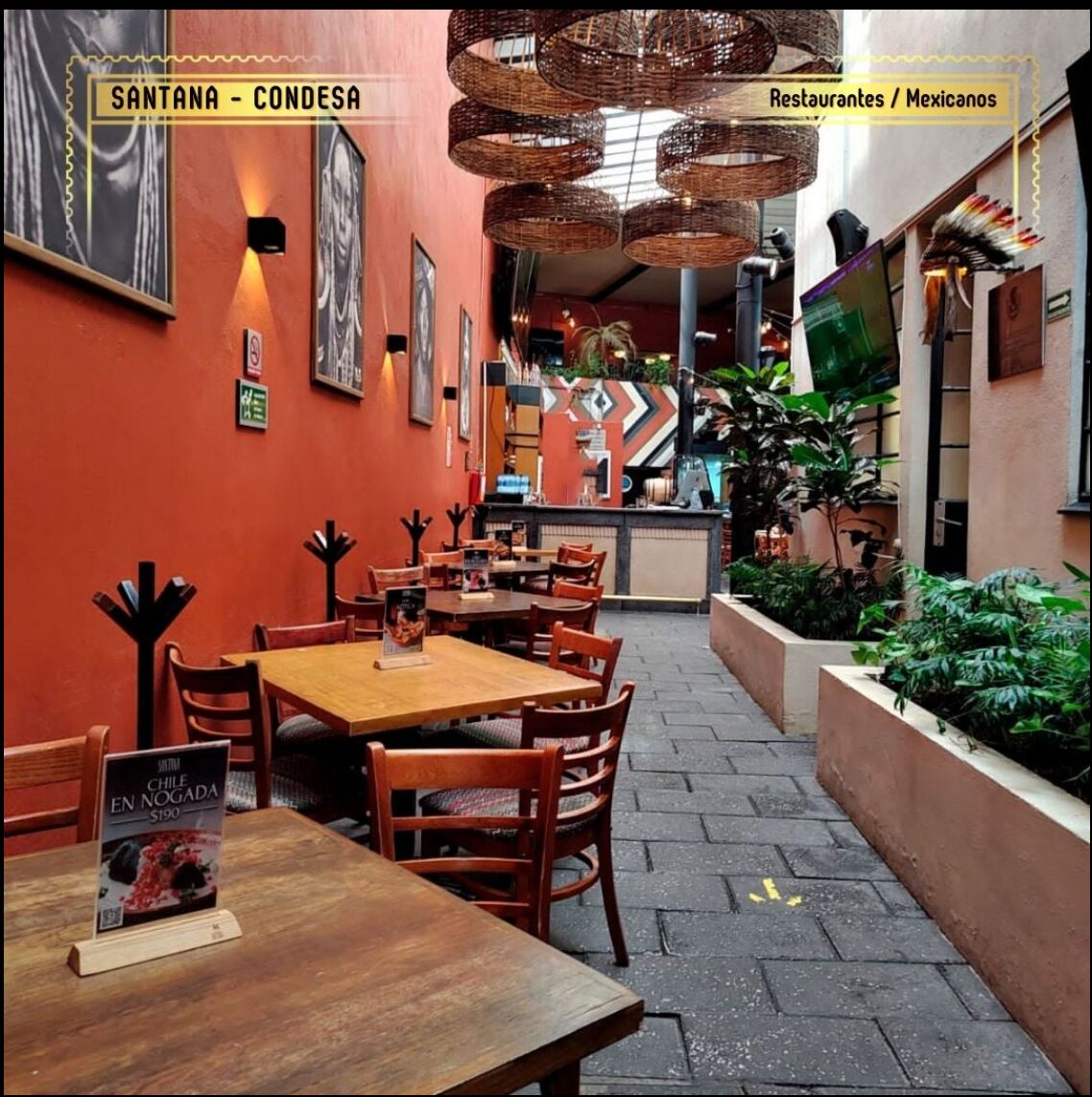 Santana Restaurante Bar y Flow Condesa: gastronomía, noche y descanso en el corazón de la ciudad